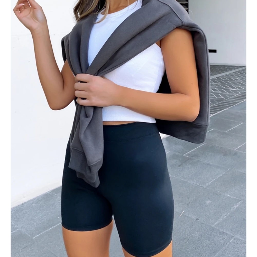 White Fox biker shorts
